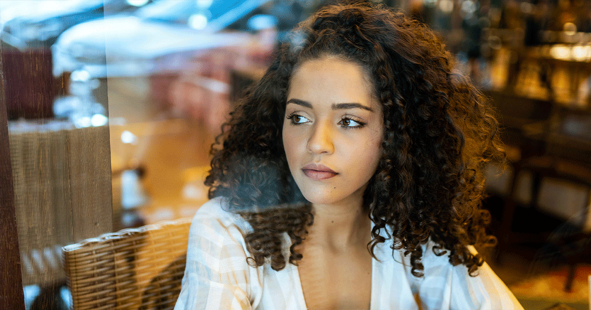 Someone feeling pressured to make an abortion decision